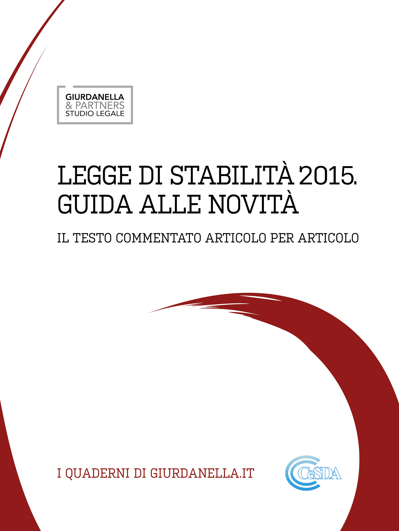 Ebook Legge Di Stabilit Guida Alle Novit Cesda It